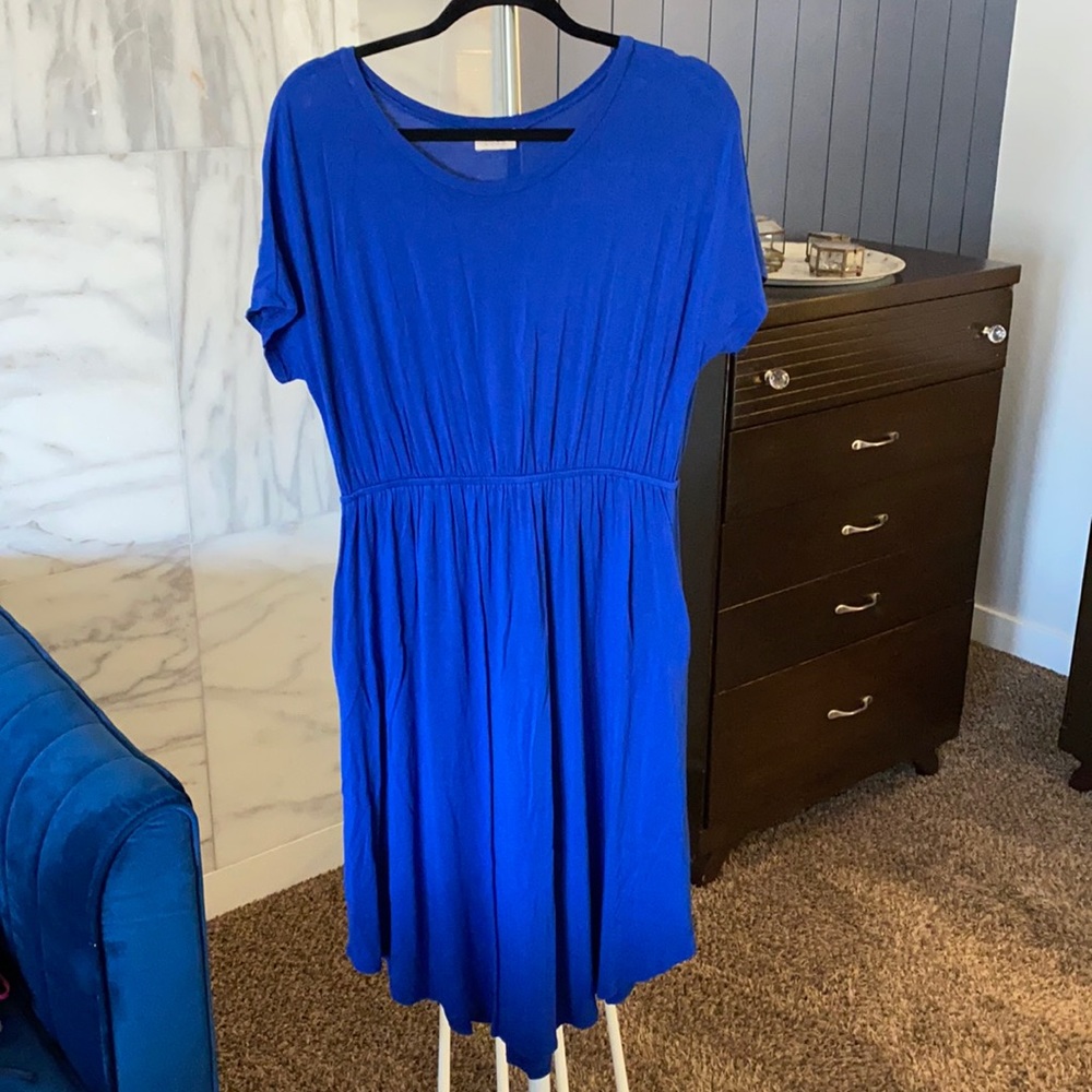 Beautiful Blue Dress with Pockets 😍